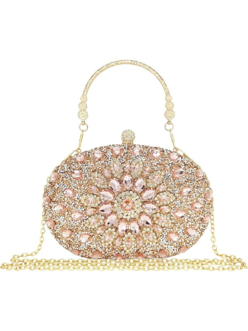 Sparkly Rhinestone Clutch Evening Bag for Women | Glamorous Handbag Purse